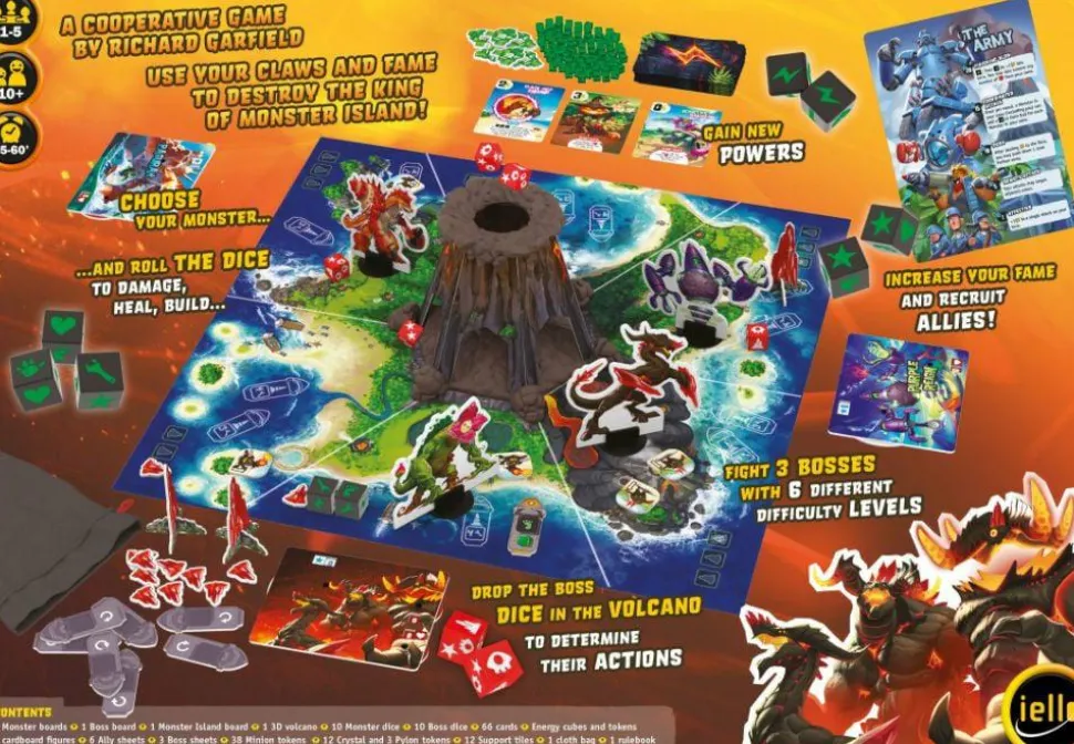King of Monster Island - Board Game