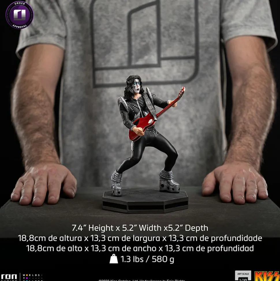 KISS - Ace Frehley 1/10th Scale Statue