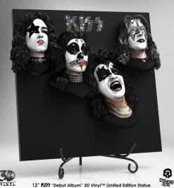 KISS - Debut Album 3D Vinyl 12” Statue