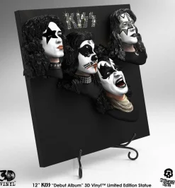 KISS - Debut Album 3D Vinyl 12” Statue
