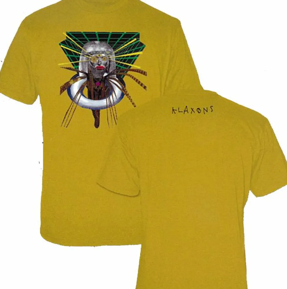 Klaxons - Golden Logo T-Shirt