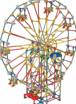 K’Nex - 3-in-1 Classic Amusement Park Construction Set (744 Pieces)