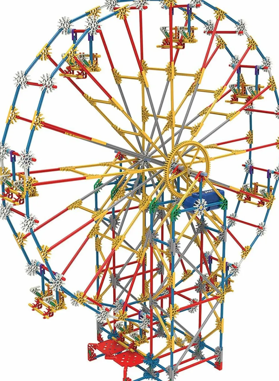 K’Nex - 3-in-1 Classic Amusement Park Construction Set (744 Pieces)