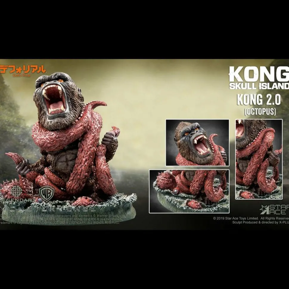 Kong: Skull Island - Kong vs Octopus Defo-Real 6” Vinyl Statue