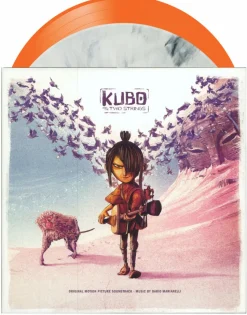 Kubo and the Two Strings - Original Soundtrack by Dario Marianelli 2xLP Vinyl Record (Sun & Moon Coloured Vinyl)