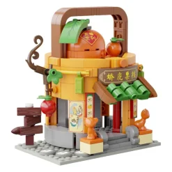Kung Fu Panda - Tigress's Fruit Store Mini Street View Building Block Construction Set (293 Pieces)