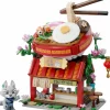 Kung Fu Panda - Zhen's Ramen Stall Mini Street View Building Block Construction Set (359 Pieces)