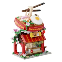 Kung Fu Panda - Zhen's Ramen Stall Mini Street View Building Block Construction Set (359 Pieces)