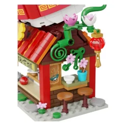 Kung Fu Panda - Zhen's Ramen Stall Mini Street View Building Block Construction Set (359 Pieces)