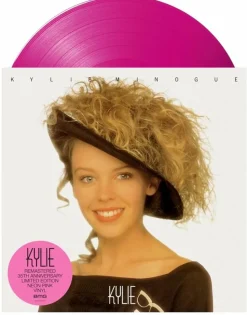 Kylie Minogue - Kylie LP Vinyl Record (Neon Pink Coloured Vinyl)