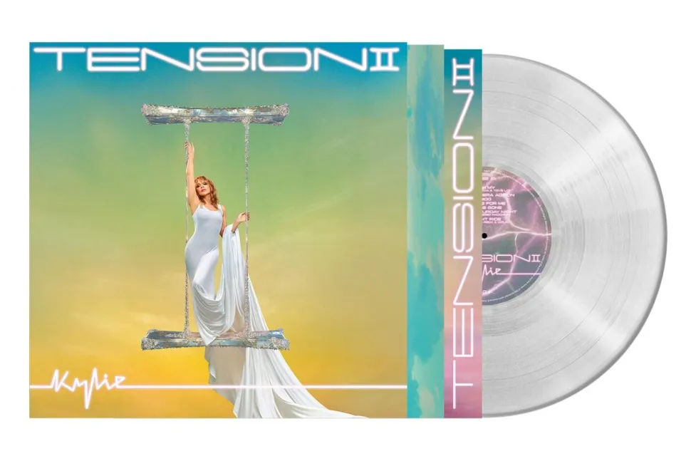 Kylie Minogue - Tension II LP Vinyl Record (Clear Vinyl)