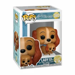 Lady and the Tramp (1955) - Lady with Puppy 70th Anniversary Pop! Vinyl Figure