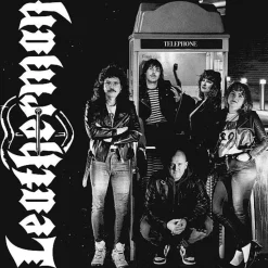 Leatherman - Telephone / Tryin' 2 4get 7" Split Single Vinyl Record (Recycled Gold Coloured Vinyl)