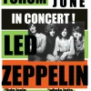 Led Zeppelin - In Concert! The Forum, Inglewood 1973 Art Print
