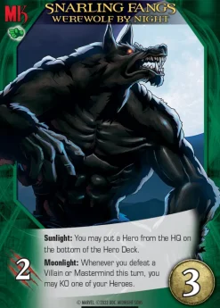 Legendary - Marvel Midnight Sons Deck Building Board Game Expansion