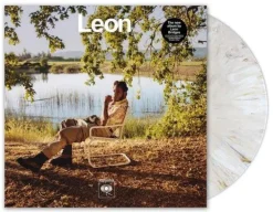 Leon Bridges - Leon LP Vinyl Record (Indie Exclusive Tan, White & Brown Marble "Smoke" Coloured Vinyl)