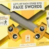 Let's Hit Each Other With Fake Swords - Large Box Version A Family Party Game by Exploding Kittens Card Game