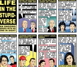 Life in the Stupidverse by Tom Tomorrow Paperback Book