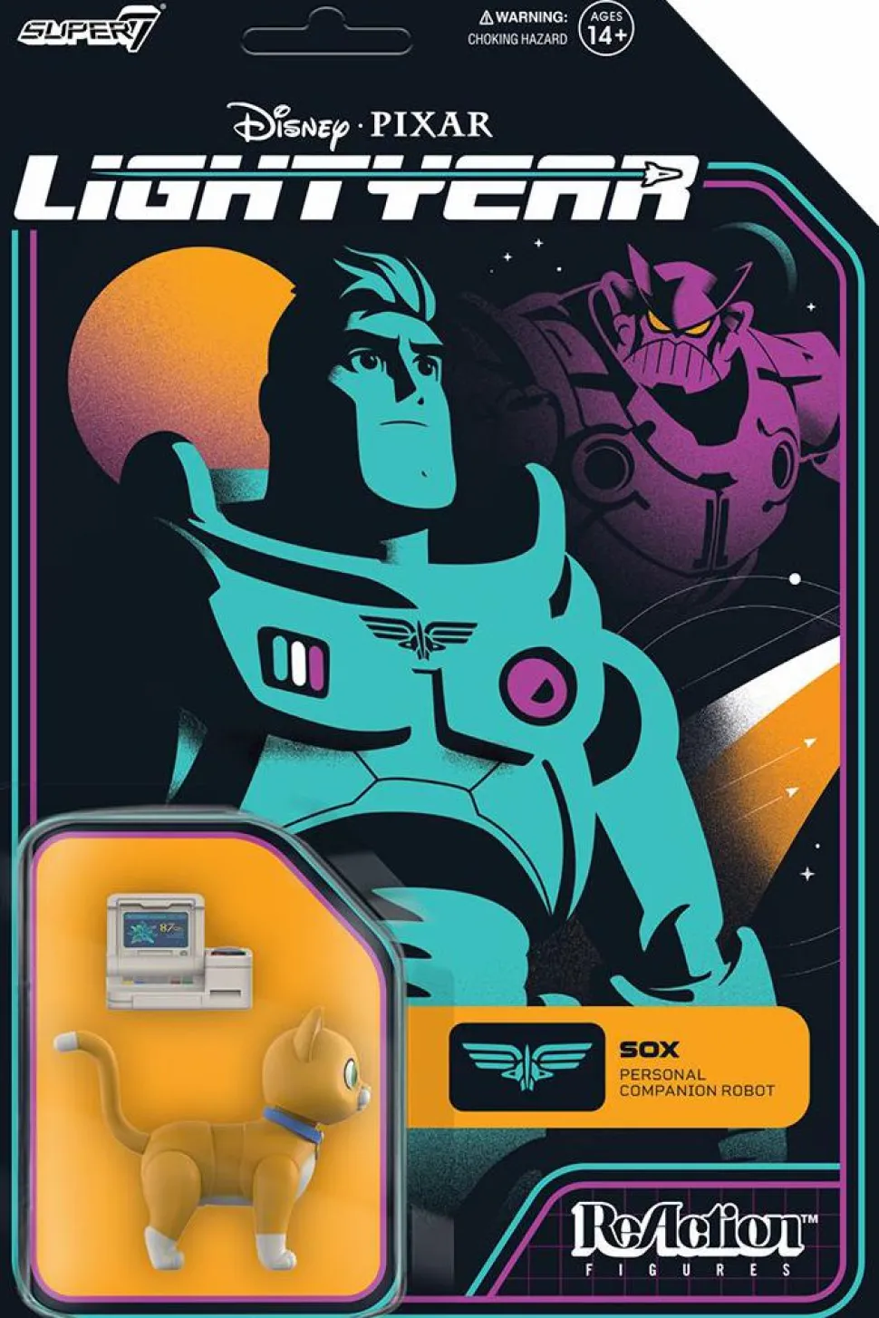 Lightyear (2022) - Sox ReAction 3.75” Action Figure