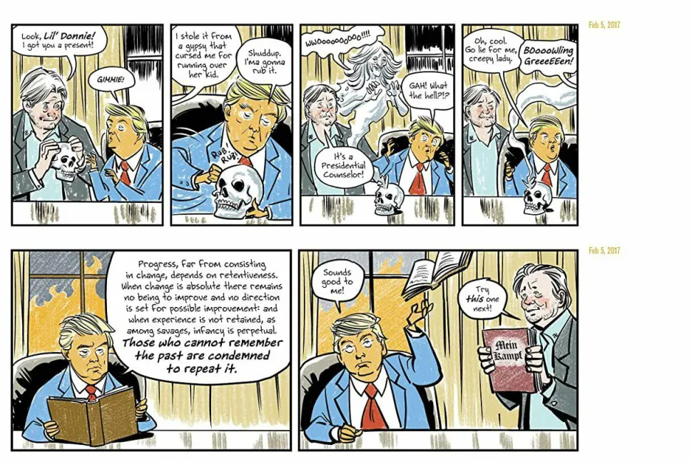Lil’ Donnie - Volume 01 Executive Privilege Hardcover Book