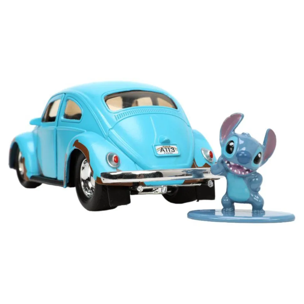 Lilo & Stitch - Stitch & Volkswagen Beetle 1/32 Scale Die-Cast Vehicle Replica