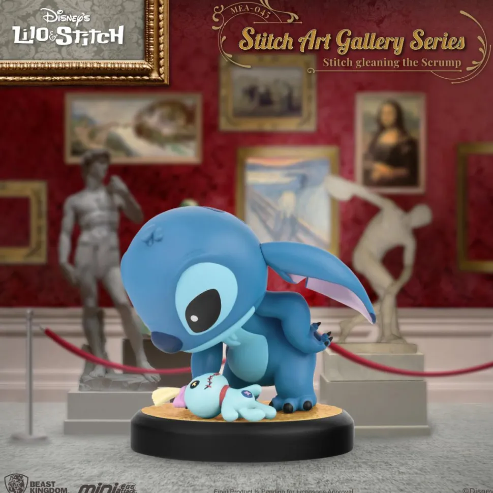 Lilo & Stitch - Stitch Art Gallery Series Mini Egg Attack 3" Action Figure (Display of 6)
