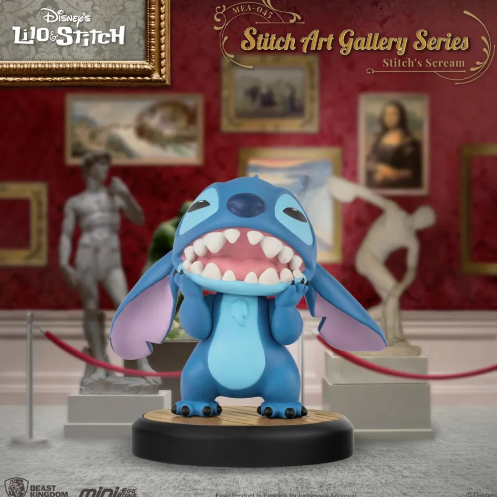 Lilo & Stitch - Stitch Art Gallery Series Mini Egg Attack 3" Action Figure Bundle (Set of 7)