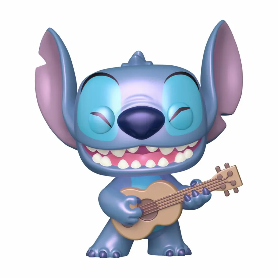 Lilo & Stitch - Stitch with Ukulele (Pearlescent) Pop! Vinyl Figure