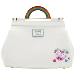 Lisa Frank - Markie Reflection 8” Faux Leather Crossbody Bag