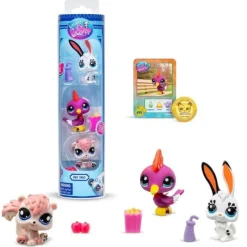 Littlest Pet Shop - Trio in Tube Park Pets Mini Figure 3-Pack (Series 2)