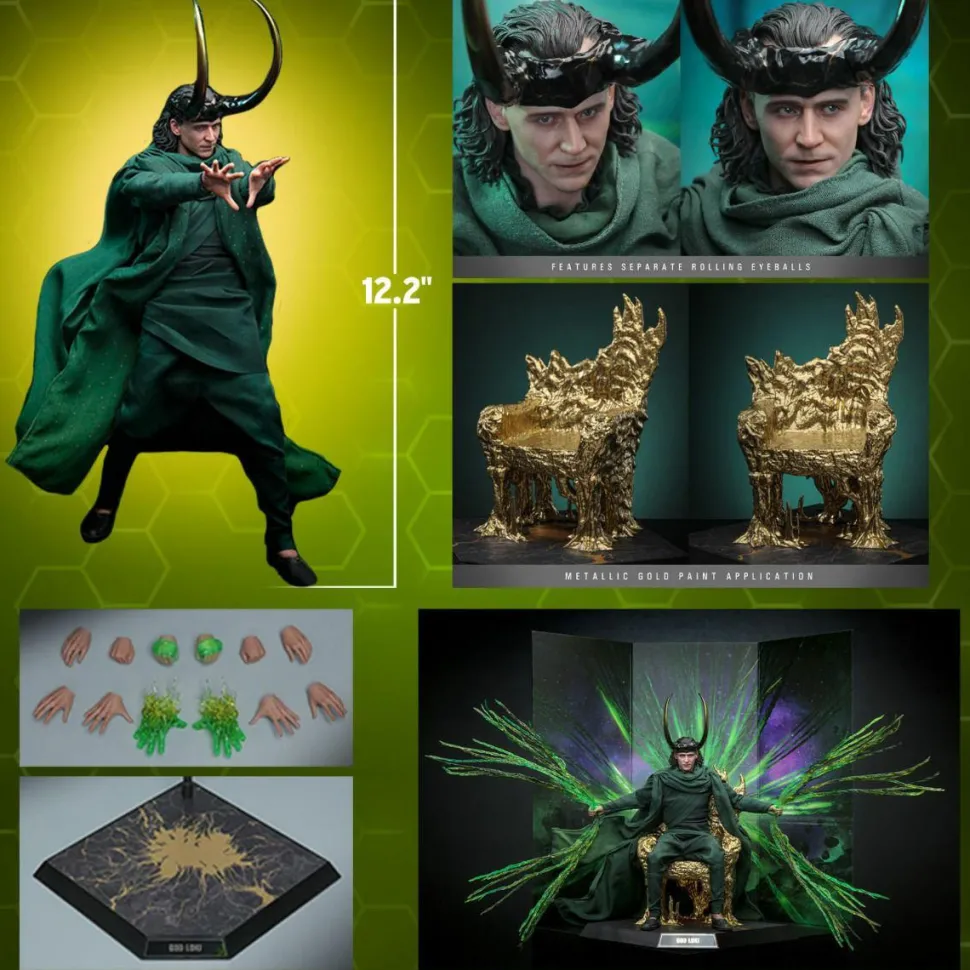 Loki (2021) - God Loki 1/6th Scale Hot Toys Action Figure