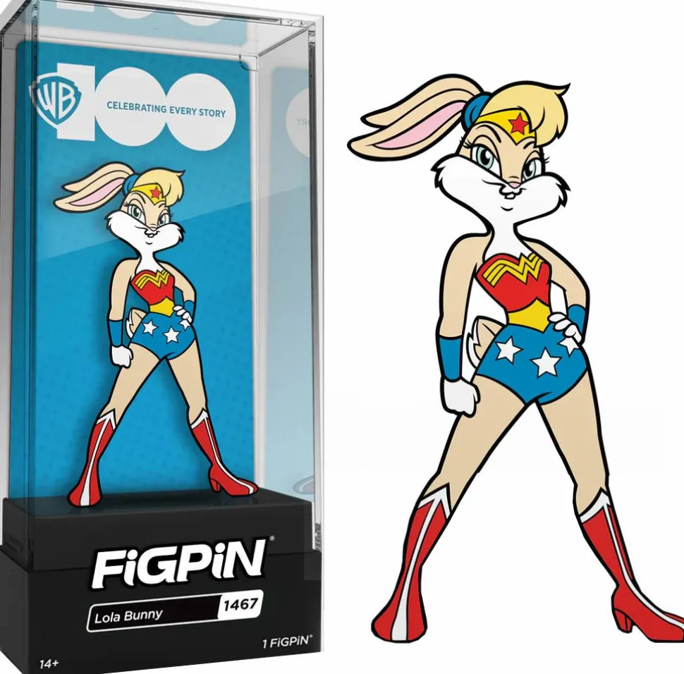 Looney Tunes - Lola Bunny as Wonder Woman WB100 FiGPiN Enamel Pin