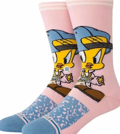 Looney Tunes - Looney Tunes x Stance Tweety Crew Socks (One Size)
