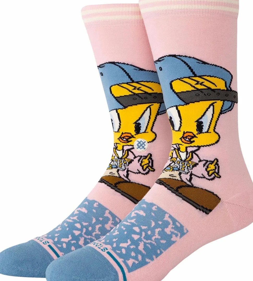 Looney Tunes - Looney Tunes x Stance Tweety Crew Socks (One Size)
