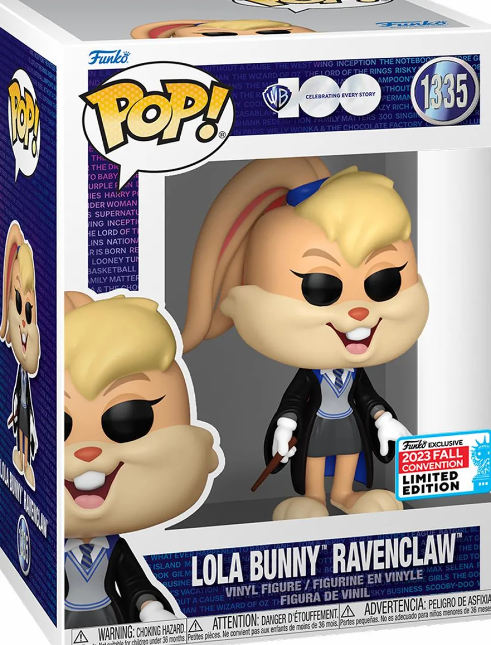 Looney Tunes x Harry Potter - Lola Bunny Ravenclaw Pop! Vinyl Figure (2023 Fall Convention Exclusive) (Popcultcha Exclusive)