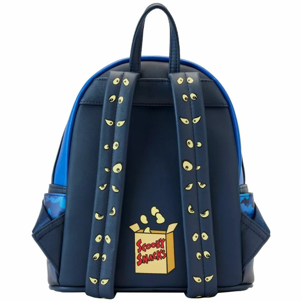 Looney Tunes x Scooby Doo - Warner Bros. 100th Anniversary Mashup Glow in the Dark 10" Faux Leather Mini Backpack