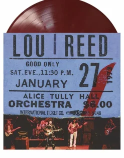 Lou Reed - Live At Alice Tully Hall: January 27, 1973 2xLP Vinyl Record (Record Store Day Exclusive Burgundy Coloured Vinyl)