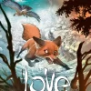 Love: The Fox by Frederic Brremaud Hardcover Book