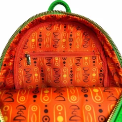 Madagascar - King Julien Cosplay Glow in the Dark 10” Faux Leather Mini Backpack