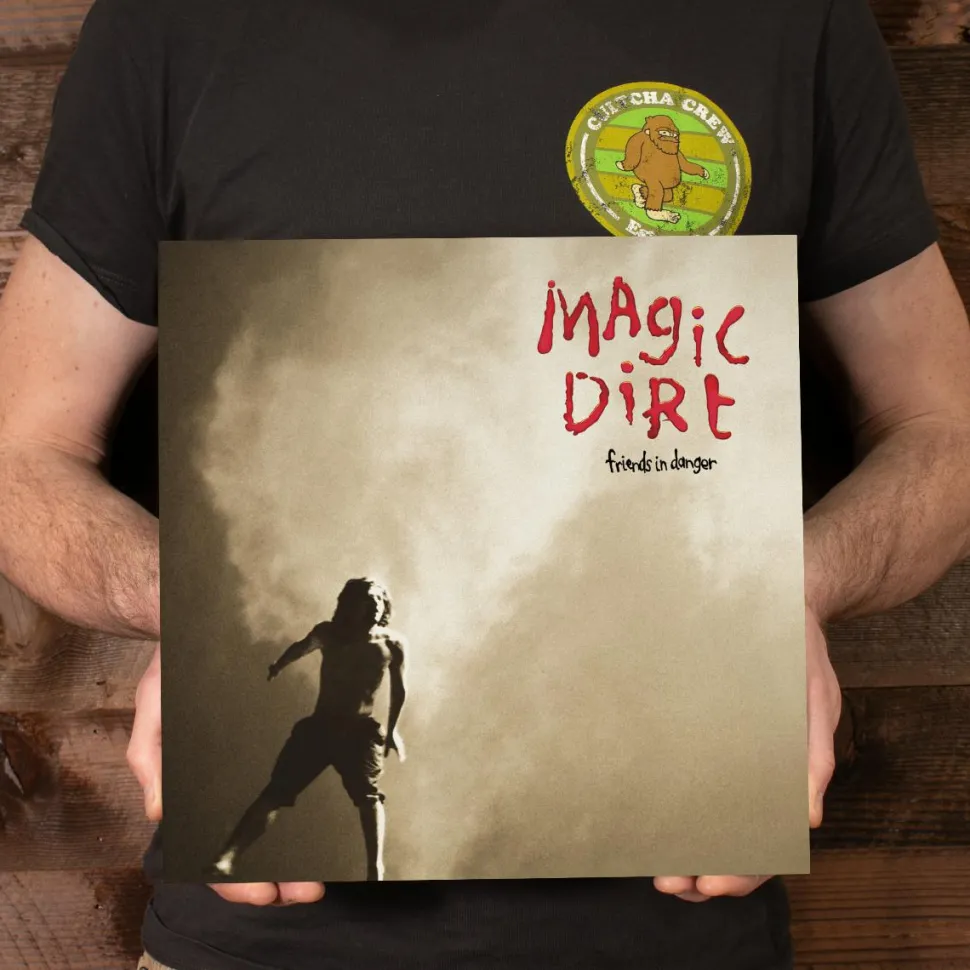 Magic Dirt - Friends In Danger LP Vinyl Record (Emergency Red Coloured Vinyl)