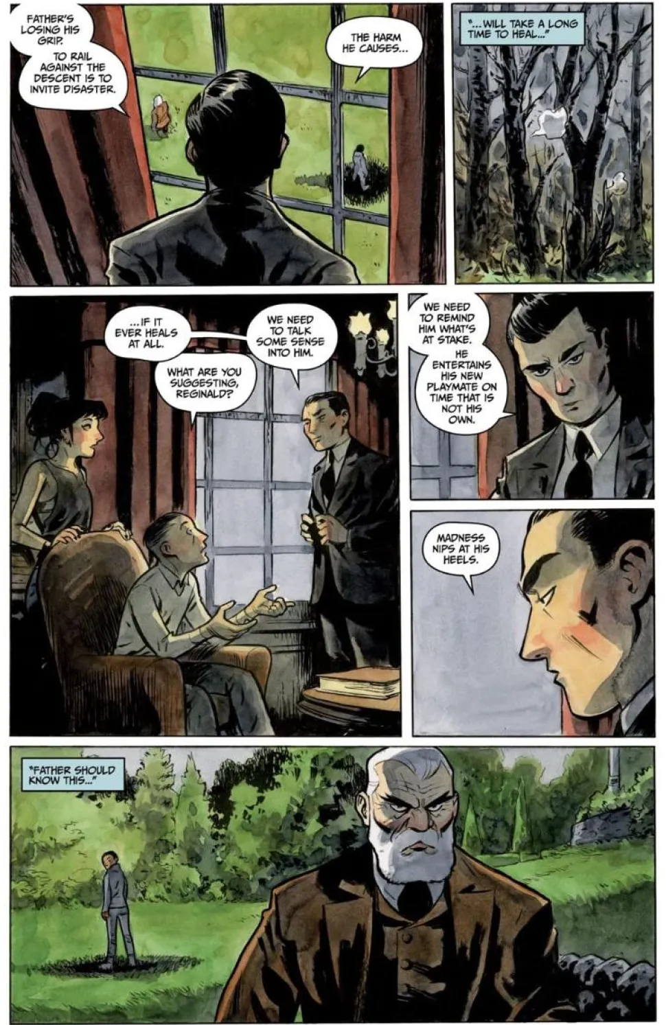 Manor Black - Volume 02 Fire in the Blood Trade Paperback Book