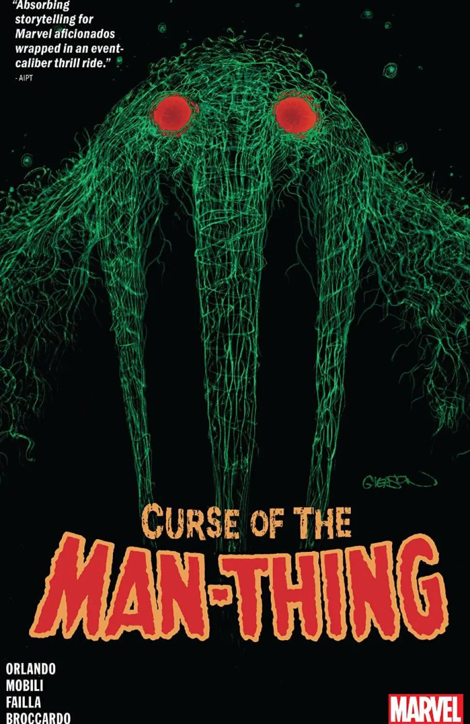 Man-Thing - Curse of the Man-Thing Trade Paperback Book