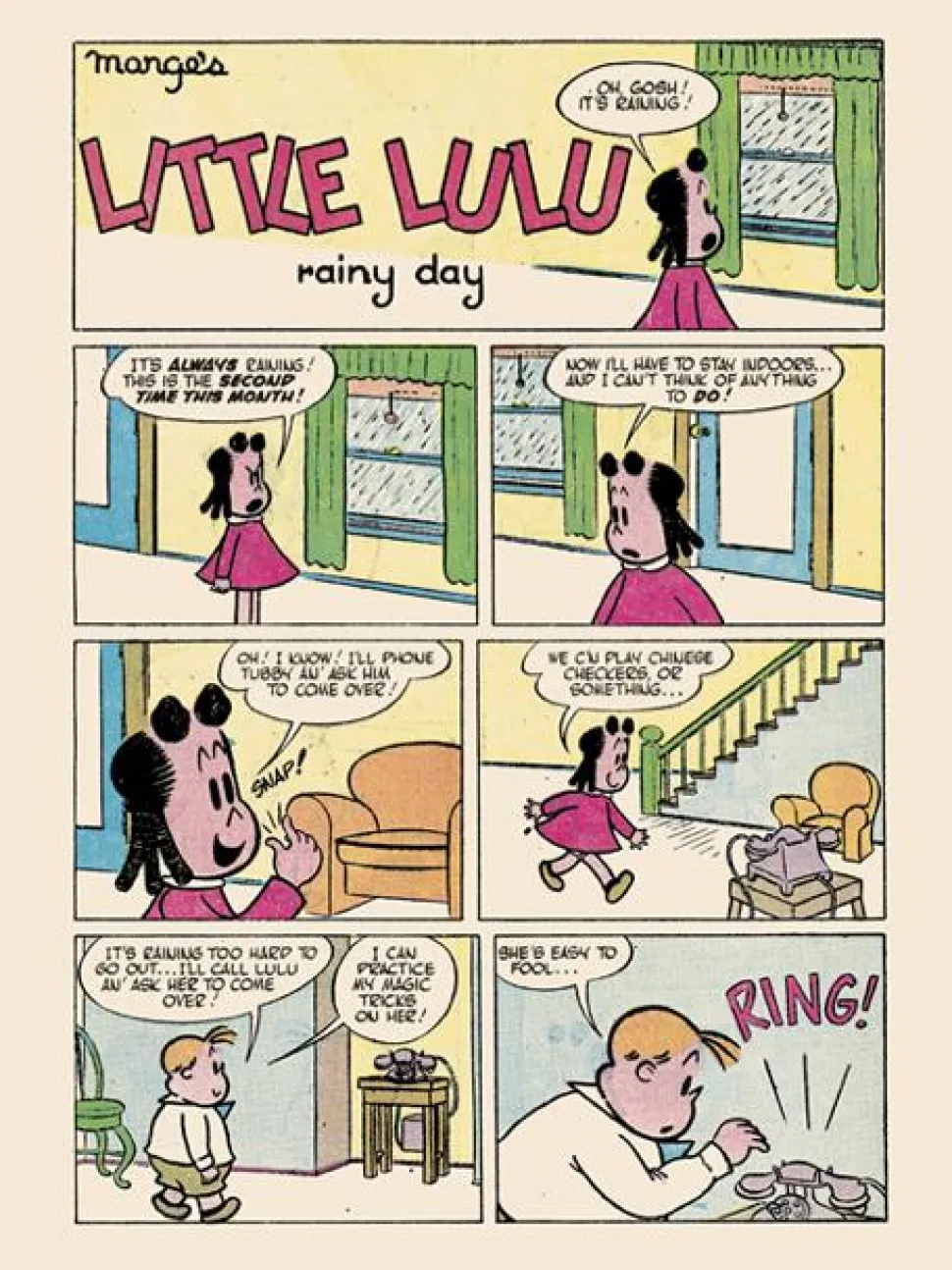 Marge’s Little Lulu - Volume 02 The Fuzzythingus Poopi by John Stanley Hardcover Book