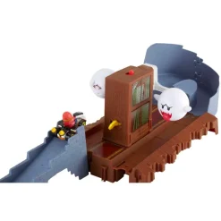 Mario Kart - Boo's Spooky Sprint Track Set Hot Wheels 1/64th Scale Die-Cast Vehicle Playset