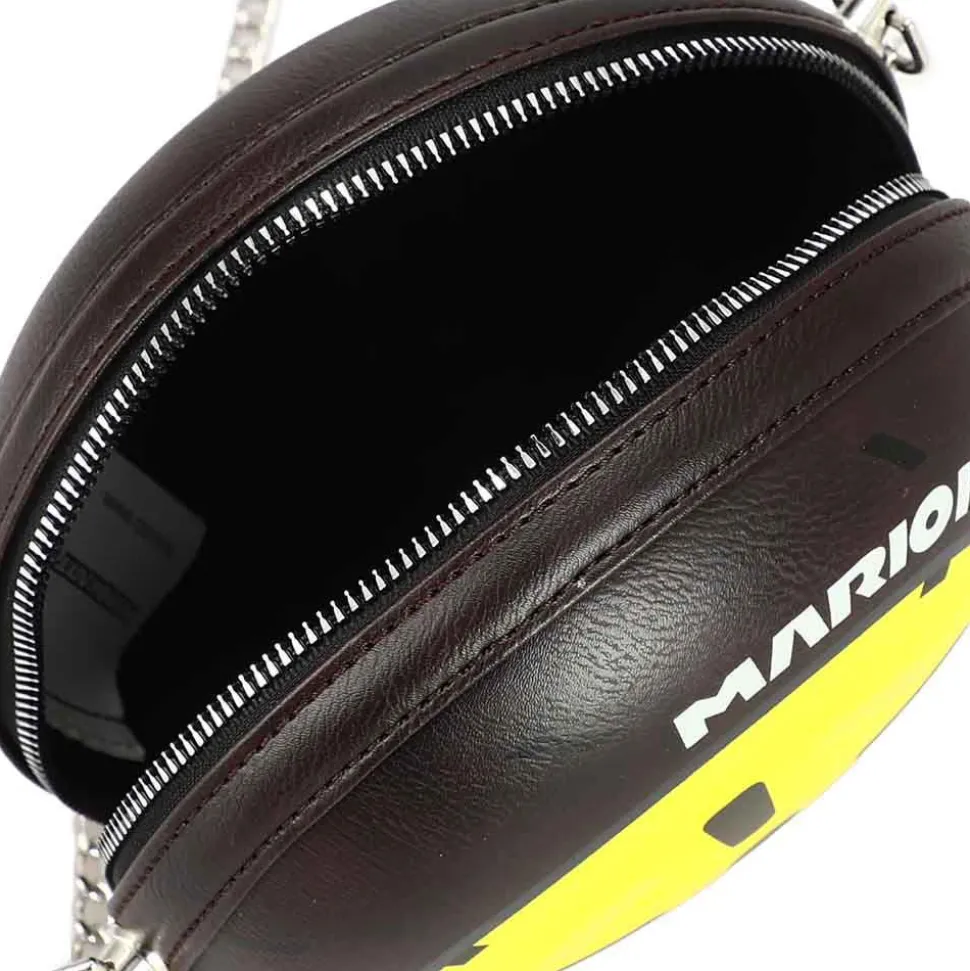 Mario Kart - Molded Wheel 6" Faux Leather Crossbody Handbag