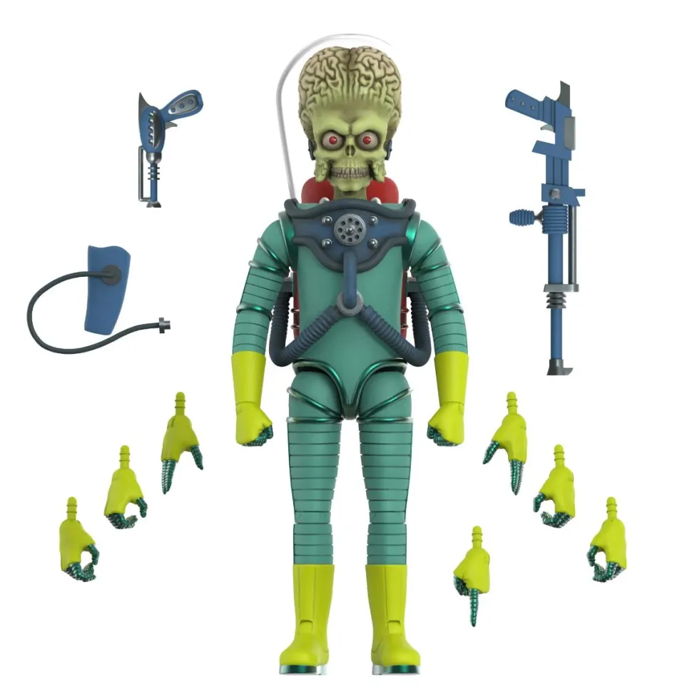 Mars Attacks - The Invasion Begins Martian Ultimates! 7" Scale Action Figure (Wave 1)