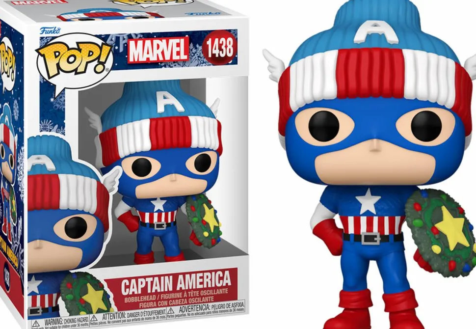 Marvel - Captain America (Holiday) Pop! Vinyl Figure