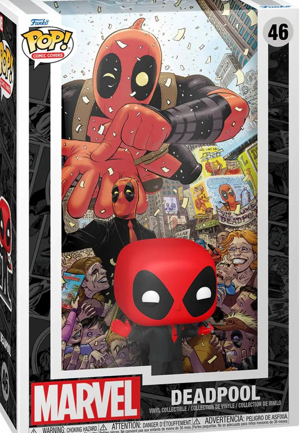 Marvel - Deadpool: World's Greatest Comic #1 Pop! Covers Vinyl Figure