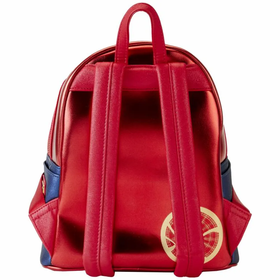Marvel - Doctor Strange Metallic Cosplay 10" Faux Leather Mini Backpack