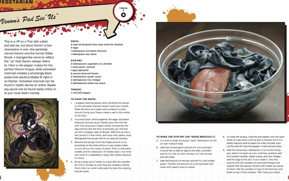 Marvel - Eat the Universe: The Official Cookbook Hardcover Book